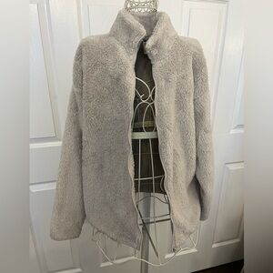 VS Pink Fleece Zip-up Jacket